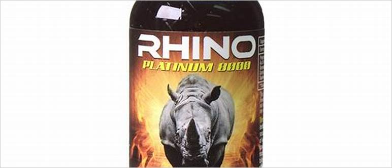 Rhino male enhancement drink